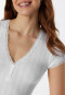 Short-sleeved shirt white - Revival Agathe