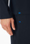 Shirt langarm Knopfleiste nachtblau - Mix+Relax