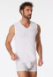 Tank tops 2-pack organic cotton V-neck white - 95/5