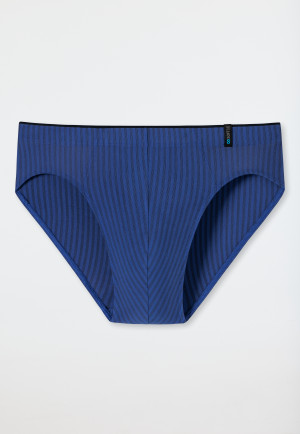 Slip supermini bleu nuit rayé - Long Life Soft