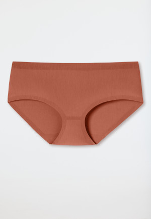 Slip senza cuciture in terracotta - Invisible Cotton