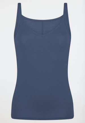 Spaghetti-Top jeansblau - Personal Fit