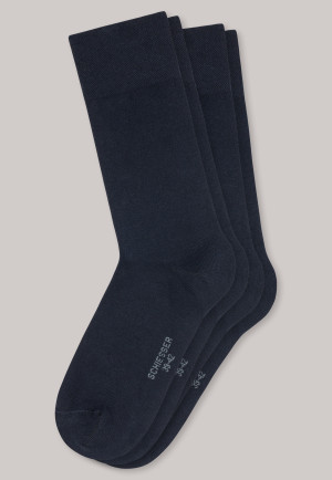 Men's socks 2-pack, midnight blue - Long Life Cool
