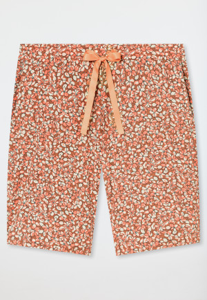 Bermuda modal fleurs pêche - Mix+Relax