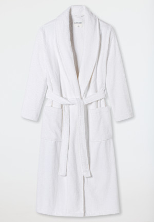 Bathrobe terry cloth white - Essentials