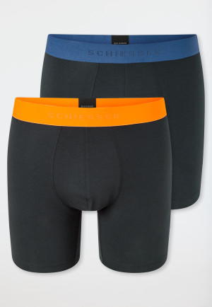 Long-Shorts 2er-Pack mehrfarbig - 95/5