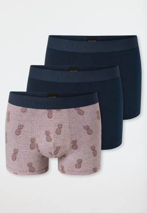 Confezione da 3 pezzi in fantasia multicolore - 95/5