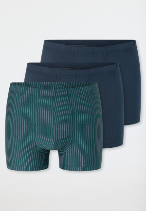 Confezione da 3 pezzi in Organic Cotton a righe multicolore - 95/5