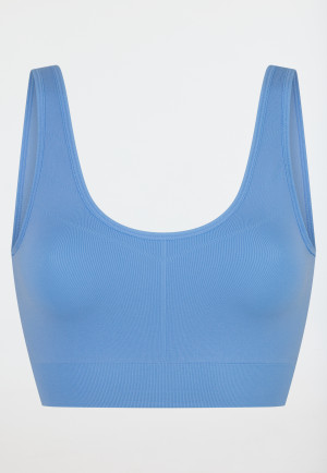 Bustier reversibile azzurro - Casual Seamless