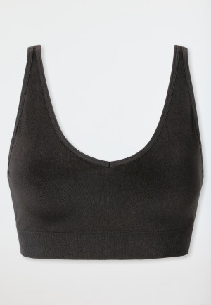 Soutien-gorge Soft seamless coussinets amovibles noir- Classic Seamless