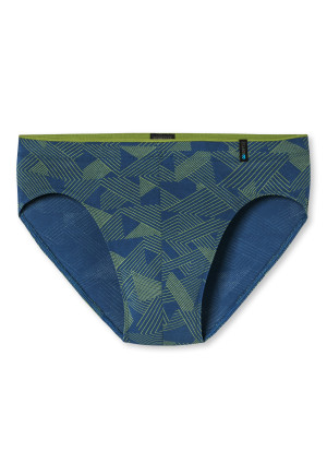 Supermini modal patterned grass green - Long Life Soft