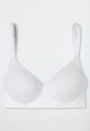 Soutien-gorge Soft avec coques Medium Support blanc - Unique Micro