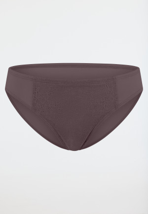 Rio briefs opaque lace mauve - Air
