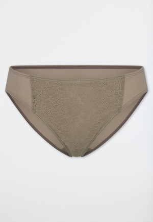 Slip rio dentelle opaque jade - Air