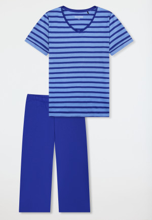 Pyjama longueur 3/4 royal - Casual Essentials