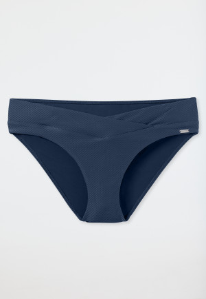 Midi-Bikinislip V-Form blau - Aqua Mix & Match