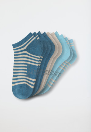 Sneakersocken Fünferpack Stay Fresh bunt - Bluebird