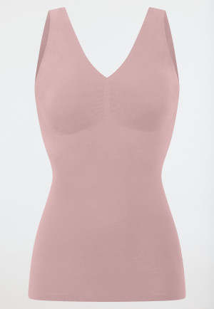 Strap top microfiber removable pads soft pink - Invisible Soft