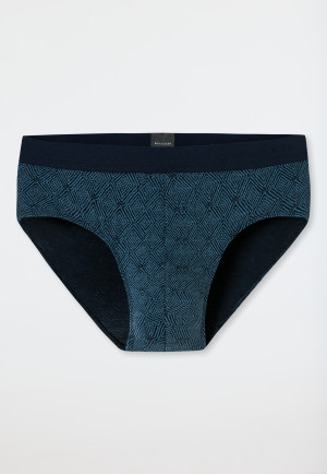 Rio-Slip atlantikblau gemustert - 95/5