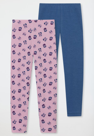Leggings 2er-Pack Pandas mehrfarbig - 95/5