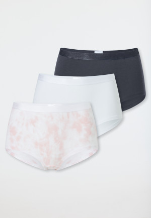 Shorts 3er-Pack Organic Cotton mehrfarbig - 95/5