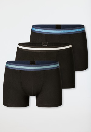 Shorts 3er-Pack schwarz - 95/5