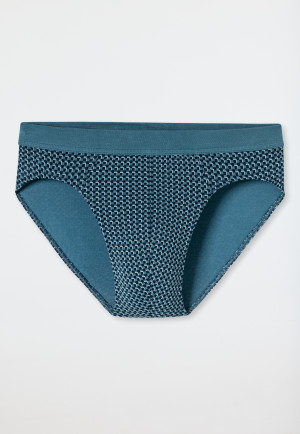 Rio-Slip kariert atlantikblau - 95/5