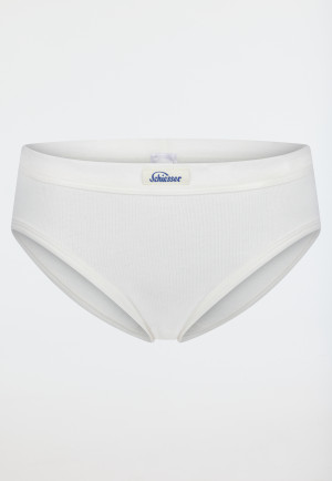 Culotte taï à côtelé off-white - Revival Paula