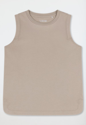 Tanktop merzerisierter Interlock clay - Mix+Relax