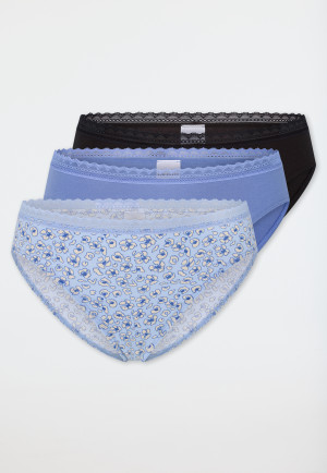 Slip rio lot de 3 dentelles multicolores - Modern Multipacks