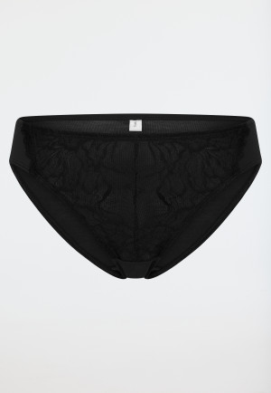Slip rio in pizzo nero - Unique Cotton