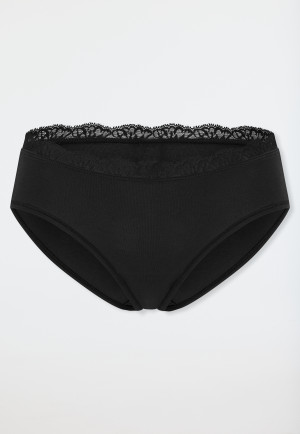 Slip rio dentelle noire - Unique Cotton