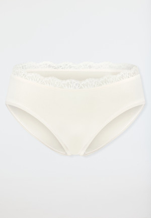 Slip rio dentelle off-white - Unique Cotton