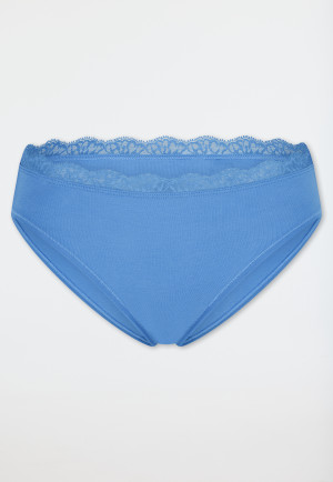 Slip rio dentelle aqua - Unique Cotton