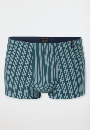 Shorts grün gestreift - Long Life Soft