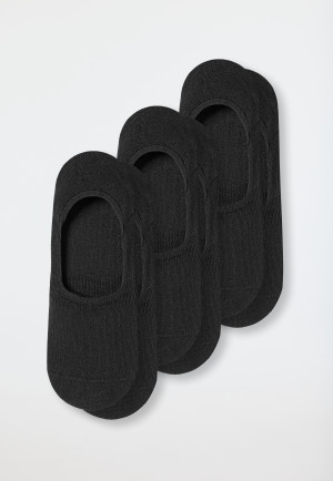 Inshoe-chaussettes pour homme lot de 3 noir - Long Life Cool