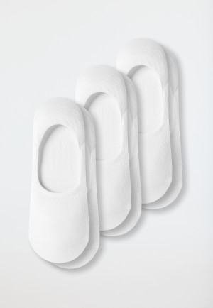 Inshoe-chaussettes pour homme lot de 3 blanc - Long Life Cool