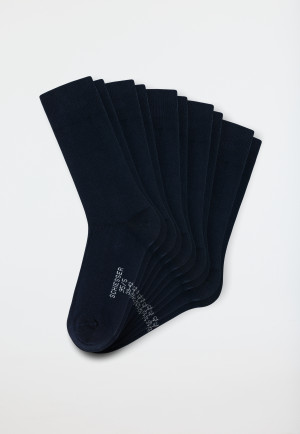 Lot de 5 chaussettes pour homme stay fresh bleu nuit - Bluebird
