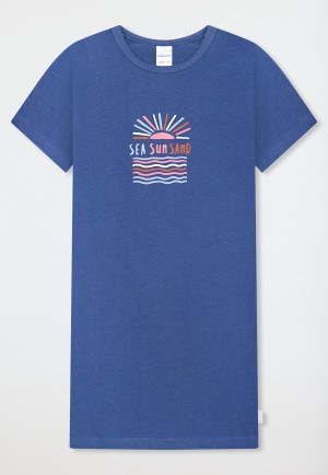 Camicia da notte corta blu scuro - Kids Nightwear