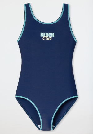 School swimsuit blue - aqua