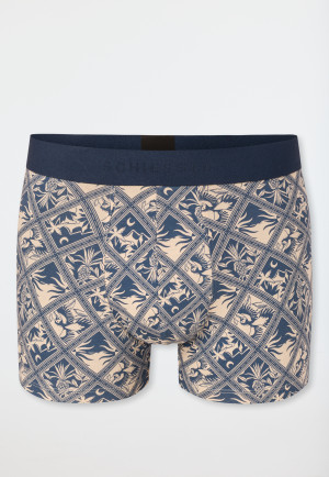 Short in fantasia blu atlantico - 95/5