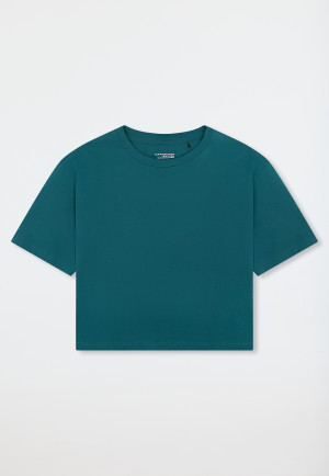 Maglietta a maniche corte Single Jersey pesante verde - Mix+ Relax