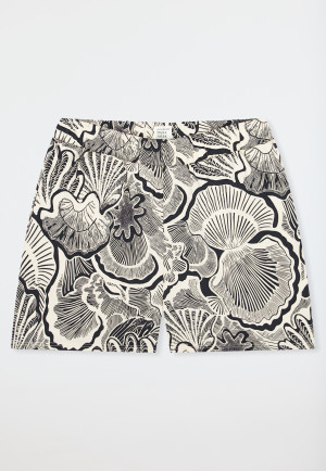 Hose kurz Heavy Single Jersey Muscheln multicolor - Mix+Relax