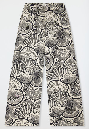 Hose lang Heavy Single Jersey Muscheln multicolor - Mix+Relax