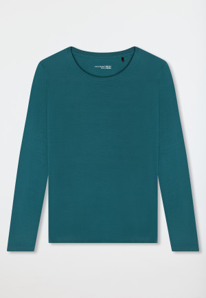 Tee-shirt à manches longues vert - Mix+Relax