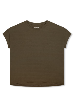 Shirt kurzarm oliv - Mix+Relax