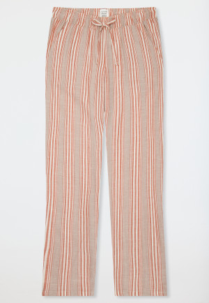 Pantaloni lunghi in tessuto a strisce multicolore - Mix+ Relax