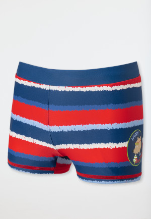 Bade-Retroshorts Wirkware recycelt LSF40+ Colour-Blocking Patch mehrfarbig - Rat Henry