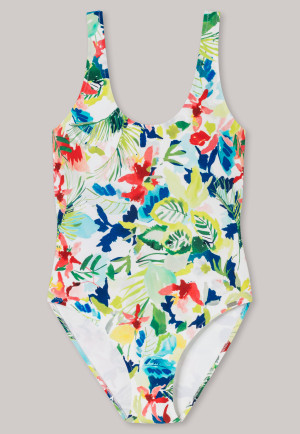 Swimsuit floral print multicolored - Mix & Match Nautical