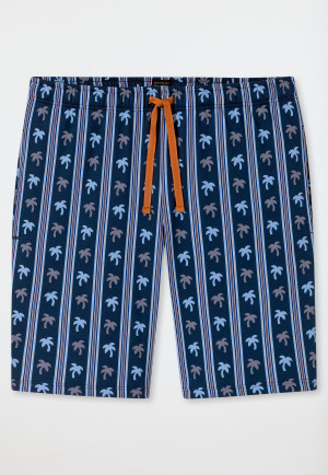 Bermuda palm trees admiral patterned - Mix+Relax